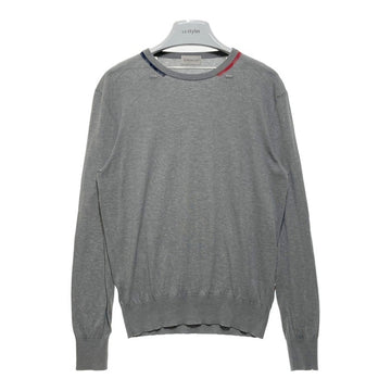 MONCLER モンクレール 17AW MAGLIONE TRICOT GIROCOLLO ROUND NECK JUMPER グレー sizeM※品質タグ欠損 瑞穂店