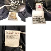 00's STUSSY AUTHENTIC GEAR ステューシー オーセンティック ギア リバーシブル ダウンジャケット グリーン ネイビー ブラック Size M 福生店