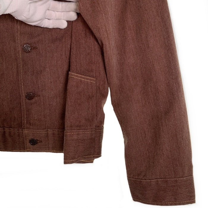 70's J.C.Penney ジェイシーペニー デニムジャケット ボルドー Size L 福生店