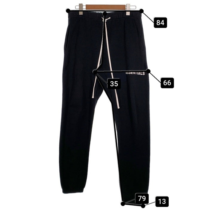 FOG ESSENTIALS エッセンシャルズ ロゴプリント スウェットパンツ ブラック Size M 福生店