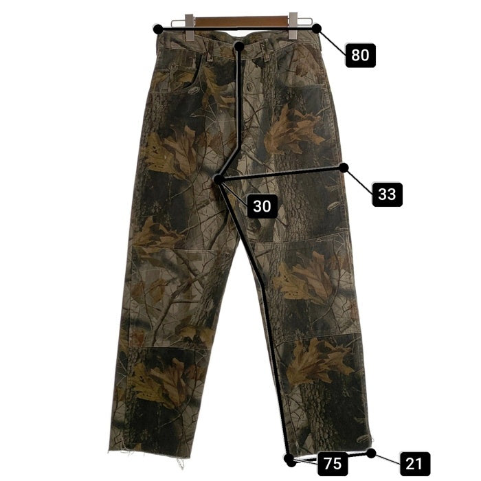 Wrangler ラングラー REALTREE リアルツリー ダブルニー 5ポケットパンツ カモフラージュ Size 32×32 福生店