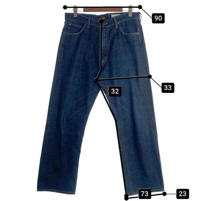 Lee リー THE ARCHIVES RIDERS 101-Z 1955 JAMES DEAN MODEL ジェームス・ディーン GRIPPER ZIPPER ジップフライ 赤耳 セルビッチ デニムパンツ インディゴ LM6355 Size 36 福生店