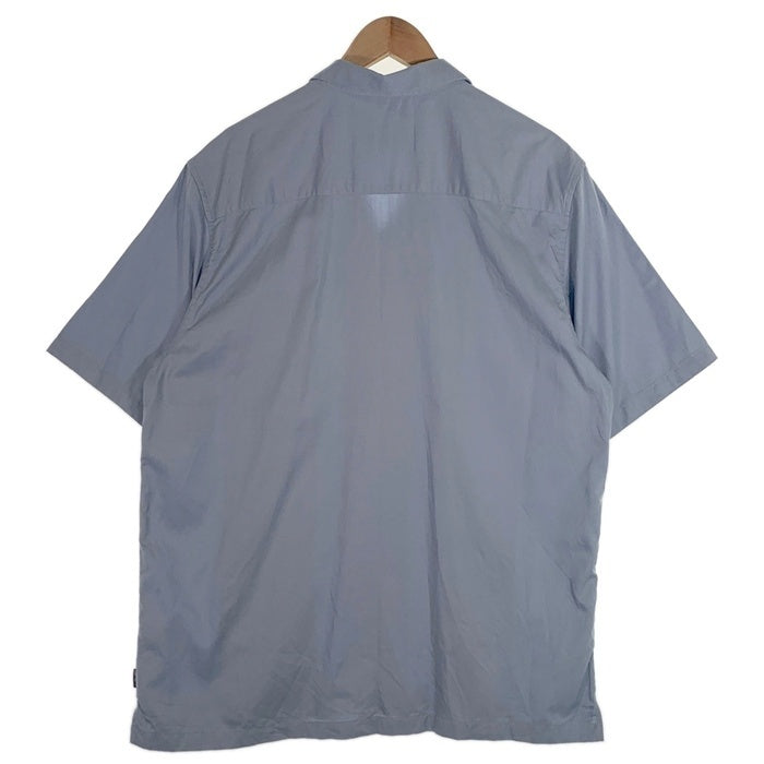 Carhartt WIP カーハートワークインプログレス S/S DURANGO SHIRT オープンカラー 半袖 シャツ ライトブルー ブラック I033041 Size L 福生店