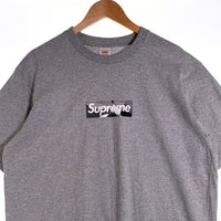 SUPREME シュプリーム Emilio Pucci Box Logo Tee エミリオ プッチ ボックスロゴ 半袖 Tシャツ グレー USA製 Size M 福生店