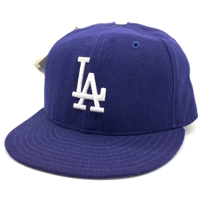 90's New Era ニューエラ 59FIFTY ロサンゼルスドジャース PRO MODEL ダイヤモンドコレクション ネイビー ウール USA製 Size 7 1/4 (57.7cm) 福生店