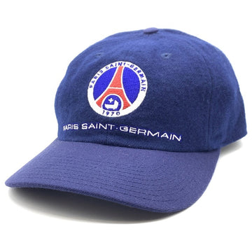 00's NIKE ナイキ PARIS SAINT・GERMAIN パリサンジェルマン ウール アクリル 6パネルキャップ ネイビー 刺繡 マジックテープ 福生店