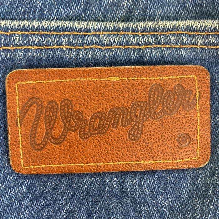 Wrangler ラングラー 0945DEN USA製 42TALON ブロークンツイル ブーツカット デニムパンツ インディゴ size33 瑞穂店