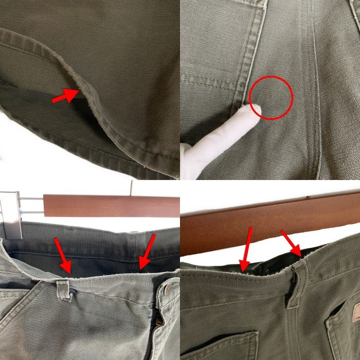 Carhartt カーハート ダック ペインターショートパンツ モスグリーン B25 Size w88cm 福生店