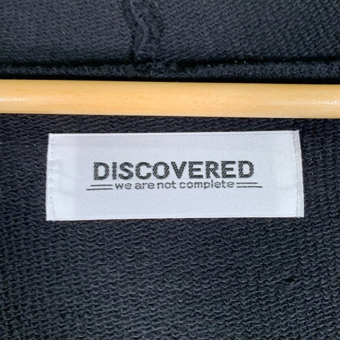 DISCOVERED ディスカバード DOCKING HOODIE ドッキングフーディー ジップアップパーカー ブラック チャンピオン別注 DC-B2-CU-12 Size 3 福生店