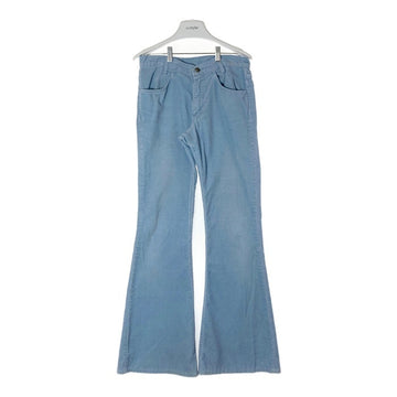 Levi’s リーバイス USA製 ボタン裏83 ホワイトタブ ベルボトム コーデュロイパンツ ライトブルー size- 瑞穂店