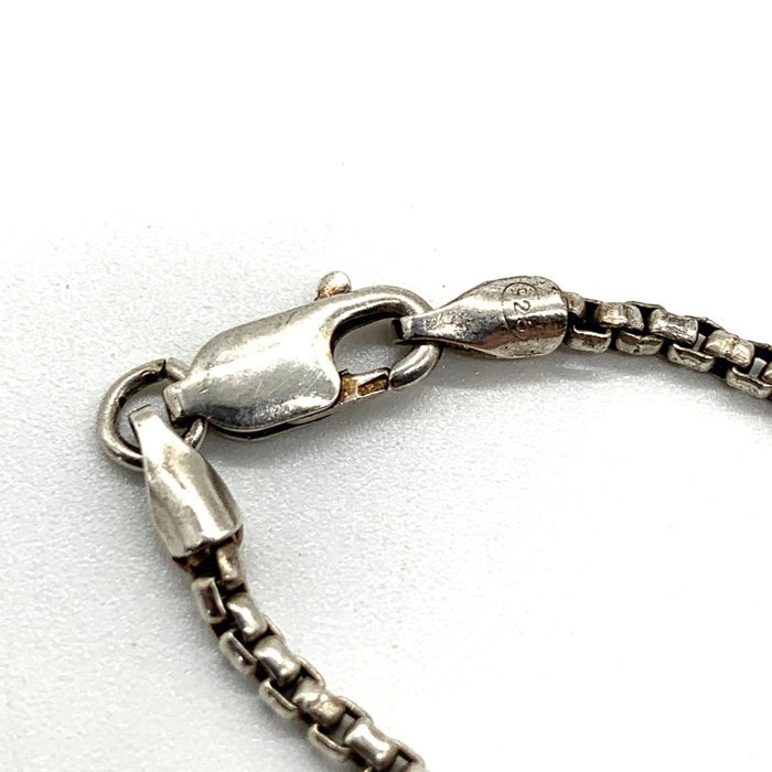 SV925 ベネチアンリンク シルバーブレスレット Size 約20cm 福生店