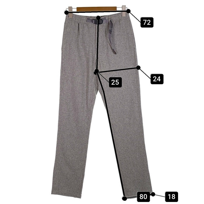 Gramicci グラミチ Wool Narrow Pants ウール ナローパンツ グレー GMP-16F013 Size M 福生店