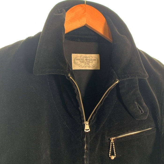 PHIGVEL MAKERS フィグベル コーデュロイ スポーツジャケット ブラック PMO-OT05 Size 2 福生店