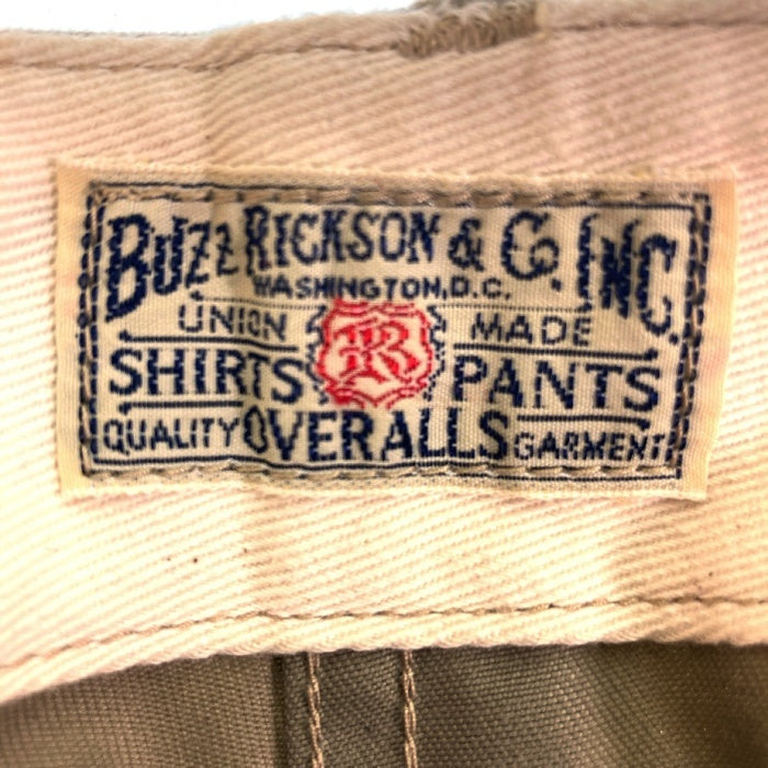 BUZZ RICKSON'S バズリクソンズ ORIGINAL SPEC. CHINOS チノパンツ ベージュ size36 瑞穂店