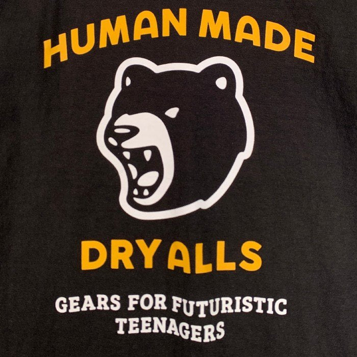 HUMAN MADE ヒューマンメイド S/S TEE プリントTシャツ ブラック 熊 Size XL 福生店