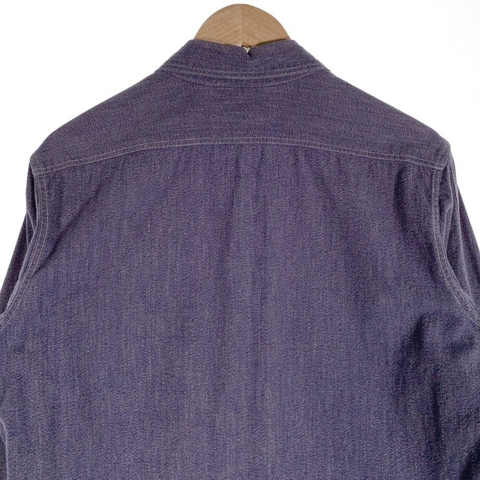 FREEWHEELERS フリーホイーラーズ Neal Cassady シャンブレー ワークシャツ ナス紺 Size 16 福生店