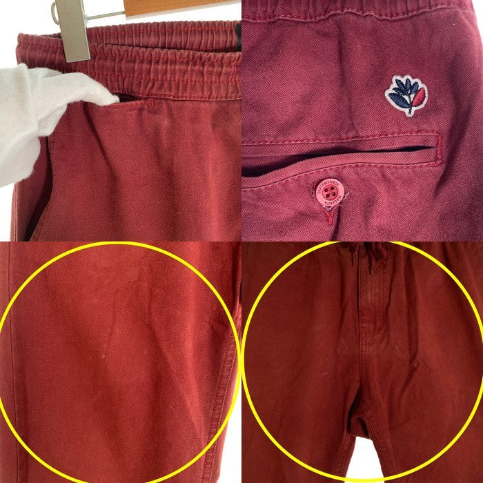 MAGENTA SKATEBOARDS マジェンタ スケートボード LOOSE EASY PANTS ルーズ イージーパンツ バーガンディー Size 32/32 福生店