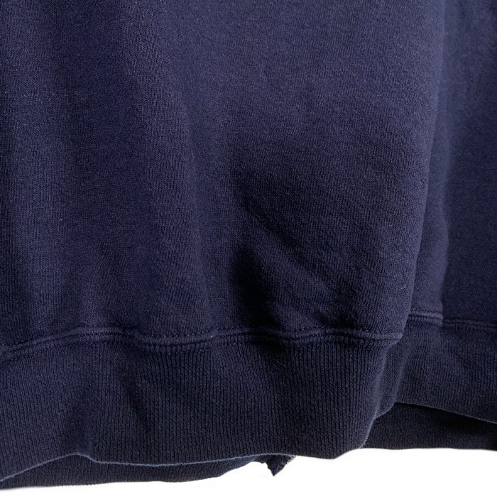 90~00's RUSSELL ATHLETIC ラッセルアスレチック ジップアップ スウェットパーカー ネイビー USA製 Size XL 福生店