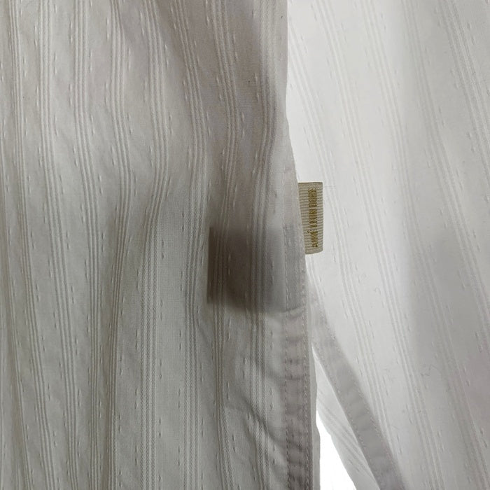 AIME LEON DORE エメレオンドレ Jacquard Stripe Shirt ジャガード ストライプ シャツ 長袖 ホワイト Size S 福生店