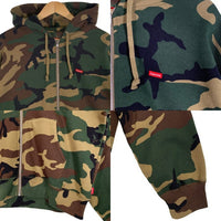 SUPREME シュプリーム 24AW Small Box Zip Up Hooded Sweatshirt スモールボックスロゴ ジップアップ スウェットパーカー カモフラージュ Size M 福生店