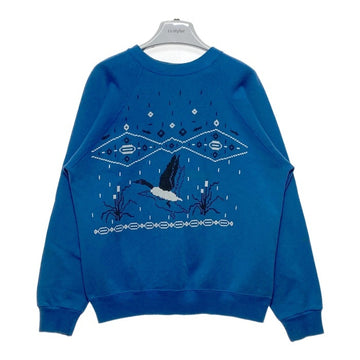 Tultex タルテックス USA製 鴨柄 スウェットトレーナー ブルー sizeM 瑞穂店