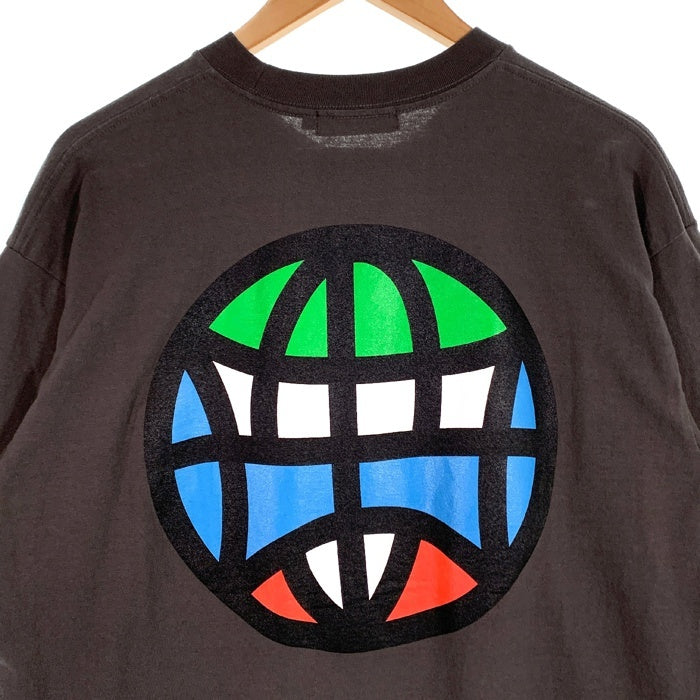Diaspora Skateboards ディアスポラ スケートボード プリントTシャツ チャコールグレー Size L 福生店