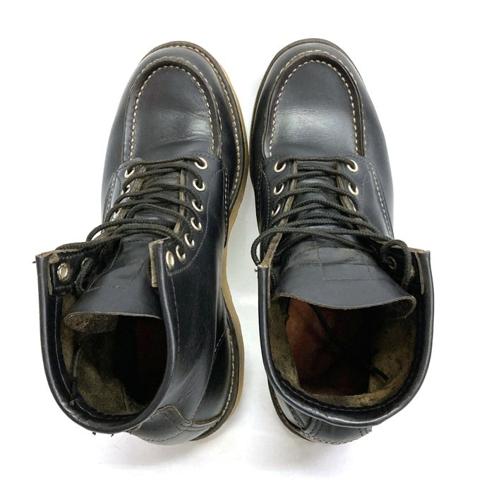RED WING レッドウィング 8130 11年製 アイリッシュセッター モックトゥ ブーツ ブラック sizeUS8 瑞穂店