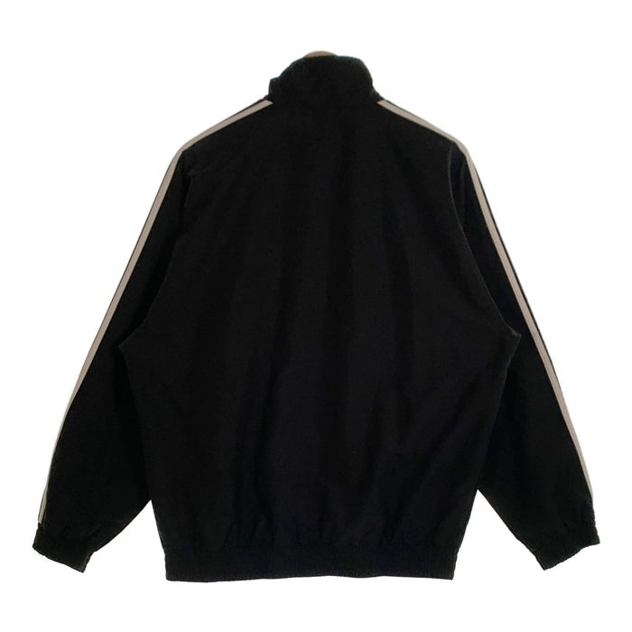 90-00's adidas アディダス スリーストライプ トラックジャケット トレフォイル刺繡 ブラック 万国旗タグ ベトナム製 Size L 福生店