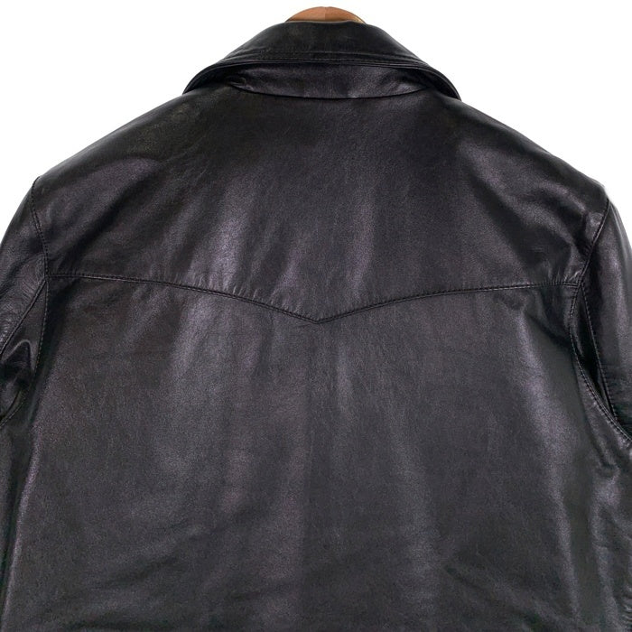 Liugoo Leathers リューグーレザーズ 牛革 本革 SWAP LINER スワップライナー UKクラシック ダブルライダース ジャケット  ブラック CW-R-3 Size LL 福生店