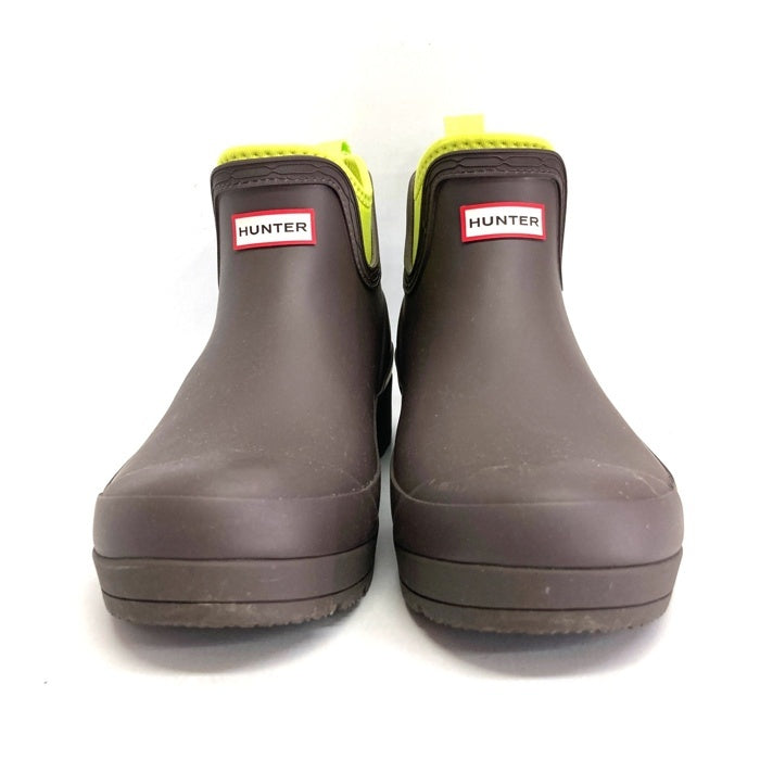 HUNTER ハンター チェルシー ショート丈 レインブーツ ライムグリーン sizeUK5 瑞穂店