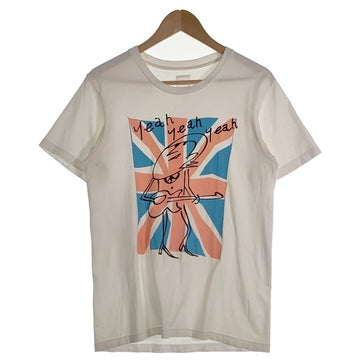 NUMBER(N)INE ナンバーナイン ユニオンジャック プリントTシャツ ビートルズ ホワイト オレンジ Size 2 福生店
