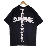 SUPREME シュプリーム 24AW THRASHER Cross Tee スラッシャー クロス プリントTシャツ ブラック Size XL 福生店