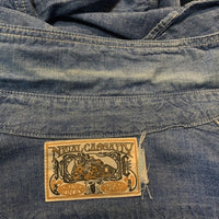 FREE WHEELERS フリーホイラーズ NEAL CASSADY シャンブレー ワークシャツ ブルー Size 16 福生店