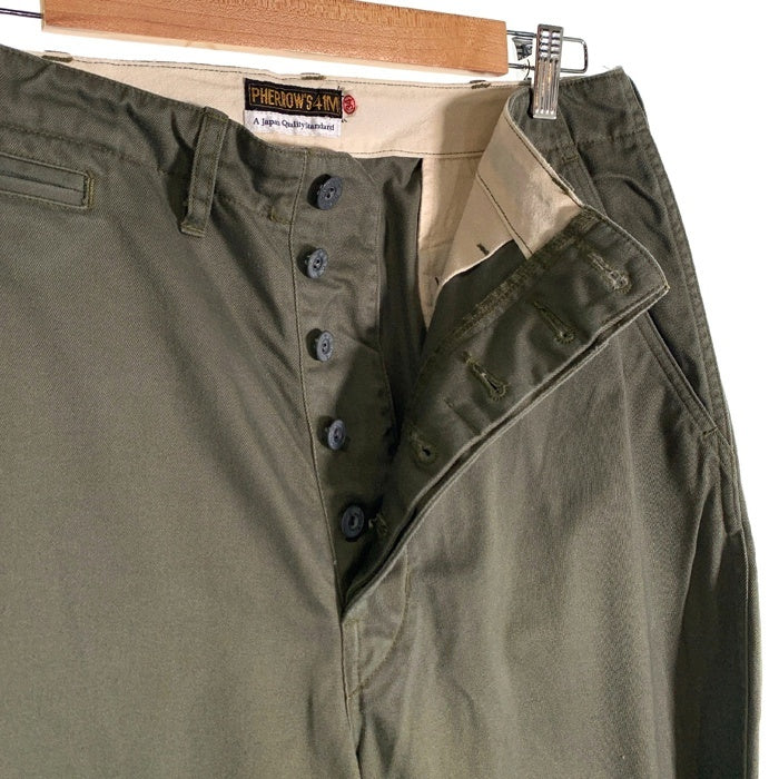 Pherrow's フェローズ U.S.C.ARMY チノトラウザーパンツ オリーブ Size 34 福生店