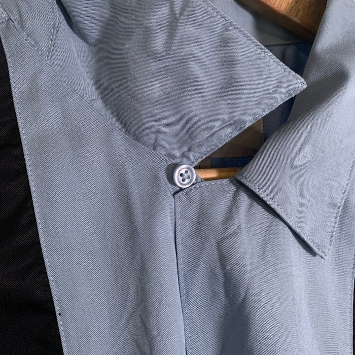 Carhartt WIP カーハートワークインプログレス S/S DURANGO SHIRT オープンカラー 半袖 シャツ ライトブルー ブラック I033041 Size L 福生店