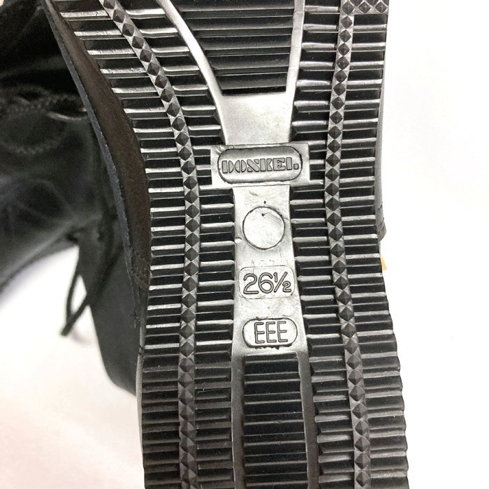 北原シューズ R400プロ サイドジップ 安全靴 ブラック 26.5cm 瑞穂店