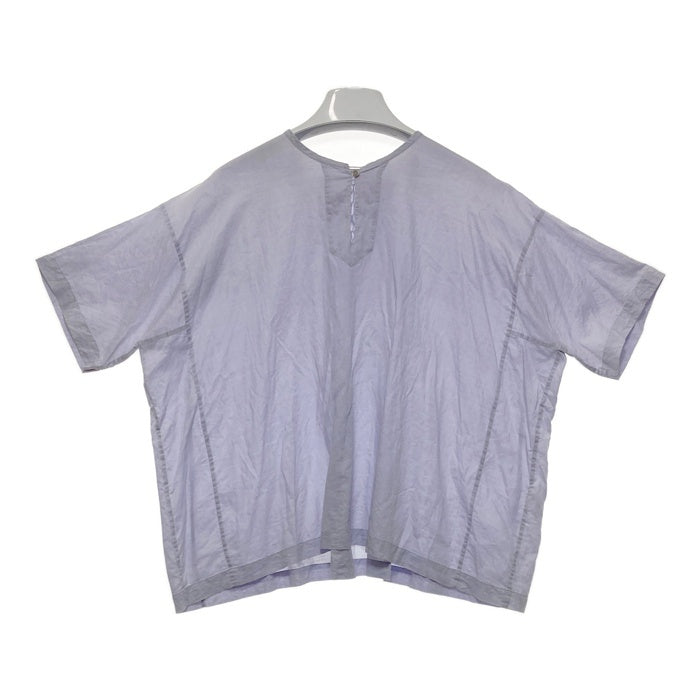 ARTS&SCIENCE アーツアンドサイエンス コットン リネン ブラウス シャツ ラベンダー 0241-L6180-1070 Size 1 瑞穂店