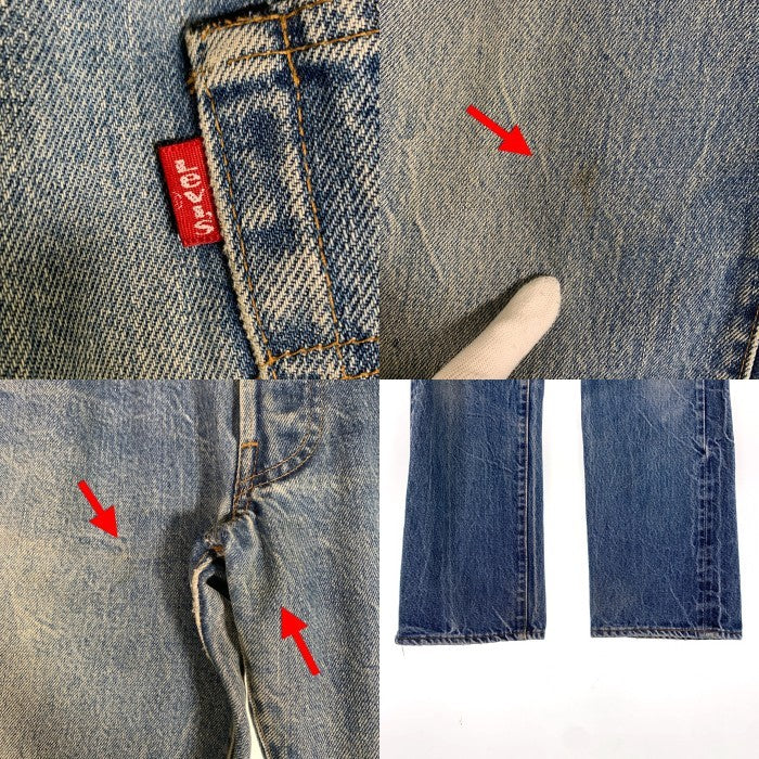 80's Levi’s リーバイス 501 レッドライン テーパードデニムパンツ ジーンズ インディゴ Size 30×34 福生店