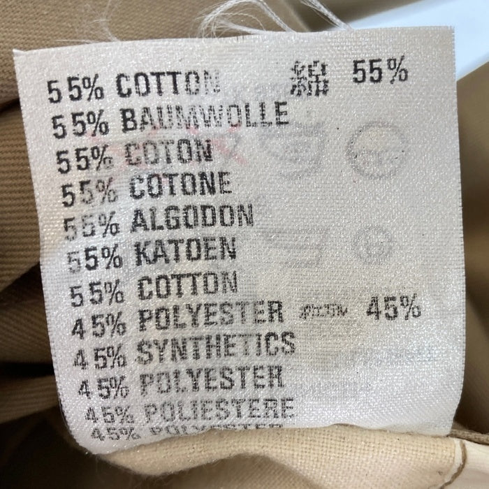 Aquascutum アクアスキュータム イングランド製 コットン×ポリ チェックライナー付き トレンチコート ベージュ size40 瑞穂店