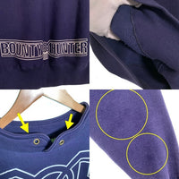 90's BOUNTY HUNTER バウンティー ハンター CAMBER キャンバー MOCK NECK SWEAT モックネック スウェット ネイビー Size L 福生店