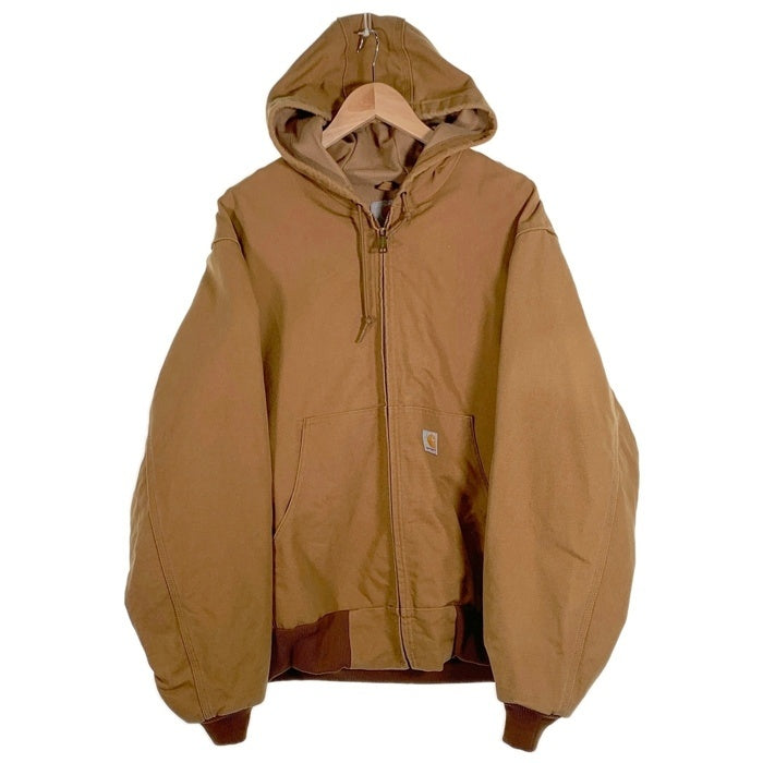 CARHARTT カーハート DUCK ACTIVE JACKET アクティブジャケット ブラウン J131-BRN USA製 Size L 福生店