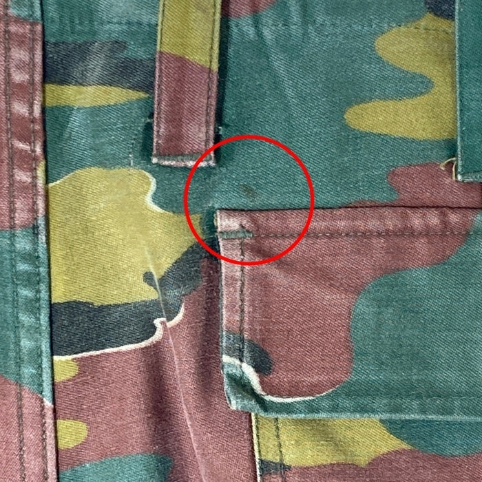 ベルギー軍 SEYNTEX製 M-90 カーゴパンツ シグソーカモ カーキ sizeM 瑞穂店