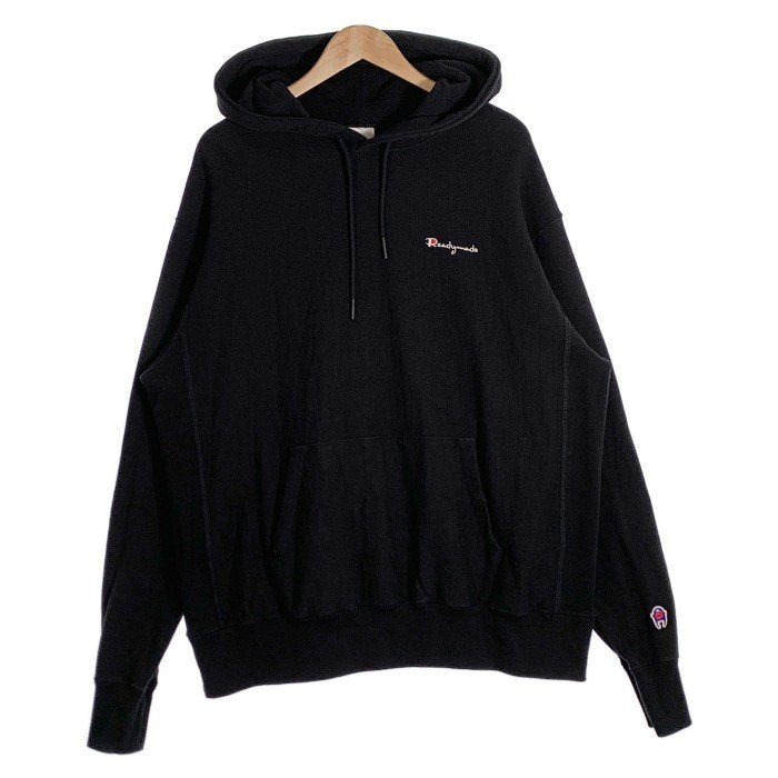 READYMADE レディメイド PIONCHAM SWEAT HOODIE プルオーバースウェットパーカー ブラック RE-CO-BK-00-00-196 Size L 福生店