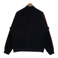 HUMAN MADE ヒューマンメイド TRACK JACKET サイドライン トラックジャケット ブラック レッド スナップボタン Size XL 福生店