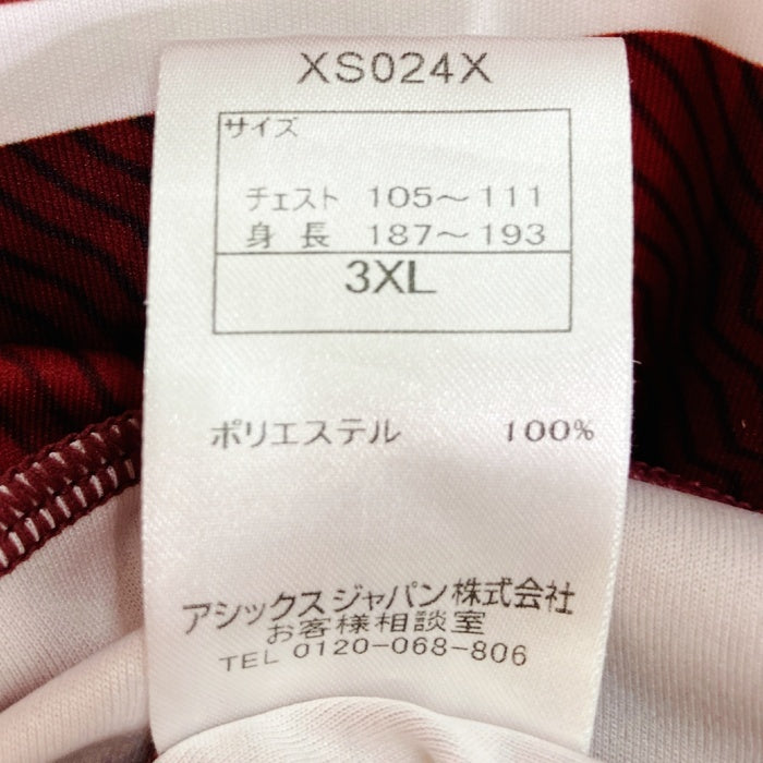 ASICS アシックス ヴィッセル神戸 2018年 INIESTA 8 ホーム ユニフォーム ボルドー size3XL 瑞穂店