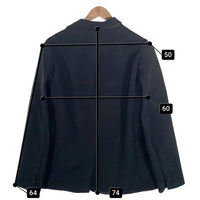 sacai サカイ 24SS Carhartt WIP カーハート Suiting Bonding Jacket スーチングボンディングジャケット リバーシブル ブラック 24-03387M Size 2 福生店