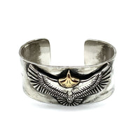 ARIZONA FREEDOM アリゾナフリーダム 頭金イーグル 30mm K18 シルバーバングル サンダーバード 太陽神 日本製 福生店