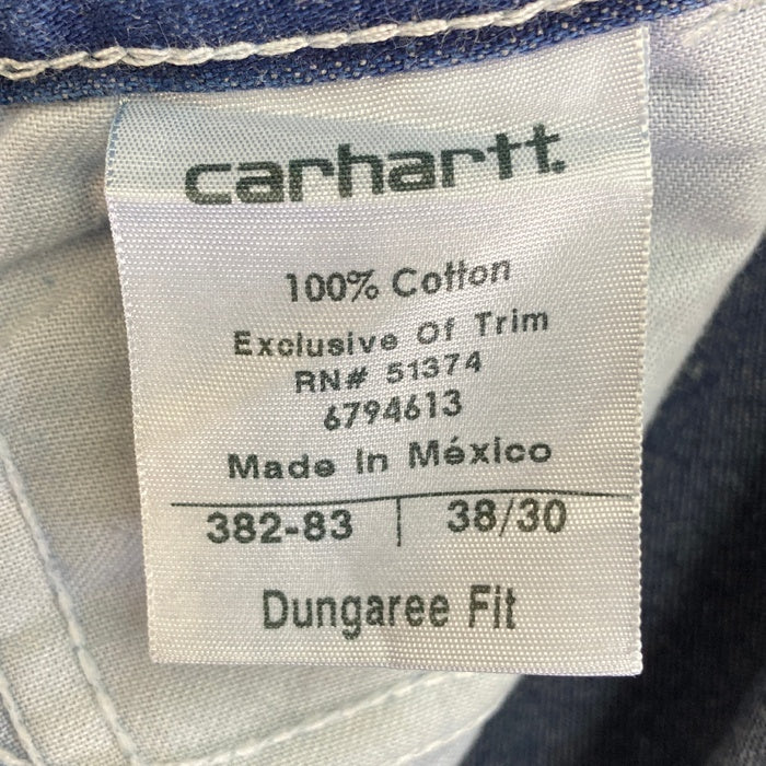 Carhartt カーハート 382-83 ダンガリーフィット ペインター デニムパンツ インディゴ sizeW38 瑞穂店