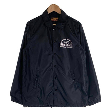 IRONHEART アイアンハート 20th ナイロンコーチジャケット プリント ブラック IHJ-117 Size S 福生店