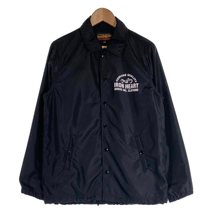 IRONHEART アイアンハート 20th ナイロンコーチジャケット プリント ブラック IHJ-117 Size S 福生店